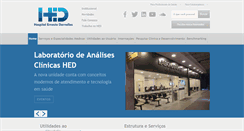 Desktop Screenshot of hed.com.br